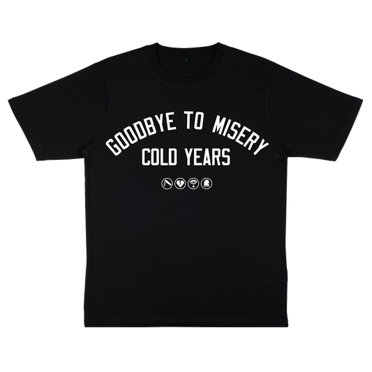 Cold Years - Goodbye to Misery "Varsity" T-Shirt